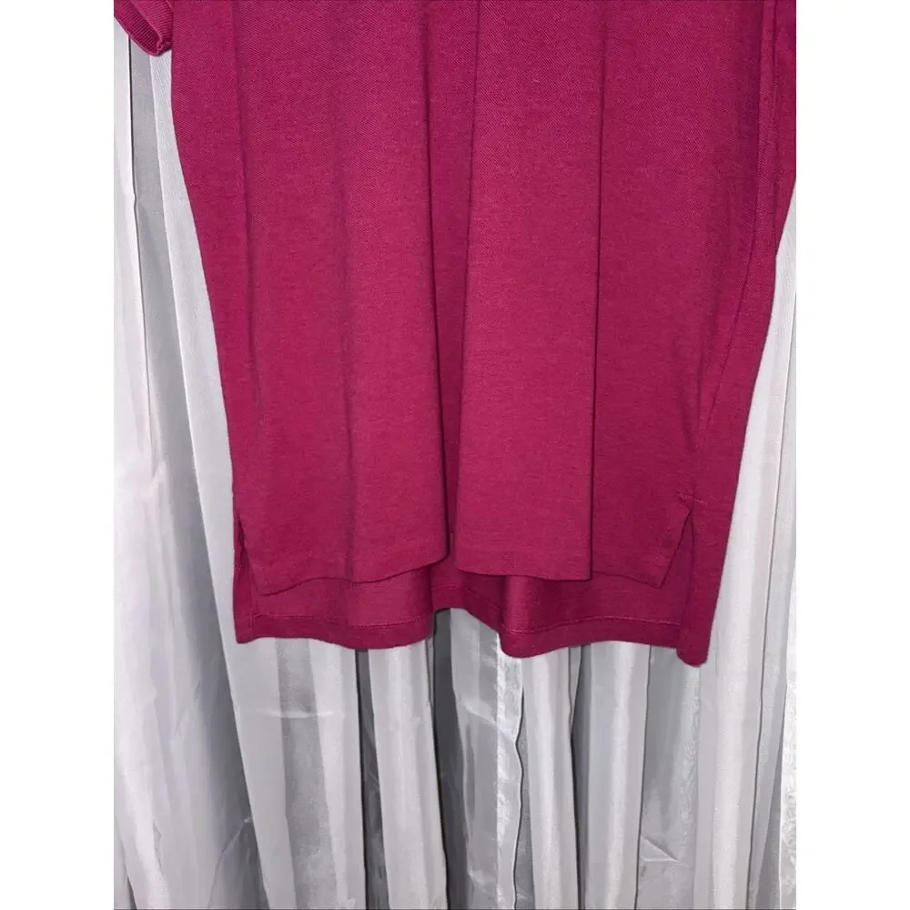 Polo Ralph Lauren Polo Shirt Men’s Sz L Slim Knit Short Sleeve Pink Golf Summer